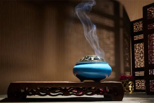 incienso japonés kunjudo bajo en humo sakura lila orquídea de jade