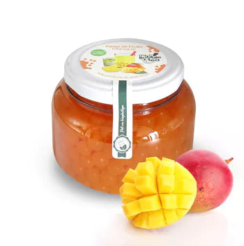 Perlas de fruta té boba mango
