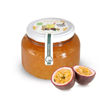 Perlas de fruta té boba maracuyá