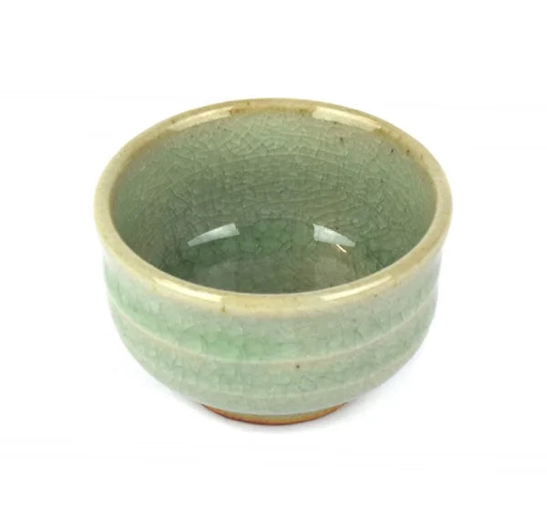 MINO YAKI OCHOKO vaso sake licor nihonshu celadón GIFU 35 ml