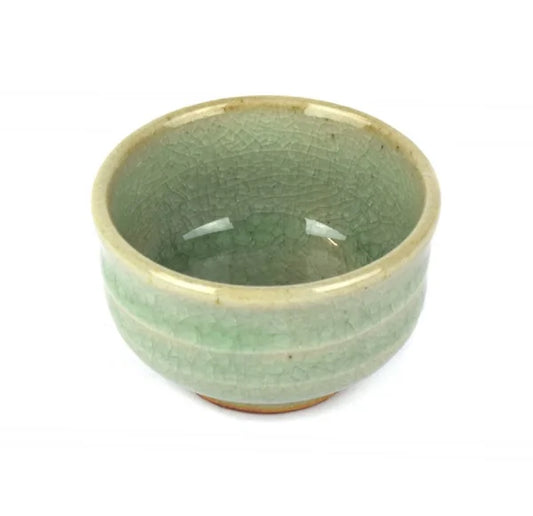 MINOYAKI OCHOKO vaso sake licor nihonshu celadón 35 ml GIFU