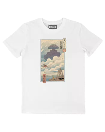 JAPÓN RETRO camiseta algodón orgánico estampada ANIME MANGA VIDEOJUEGO