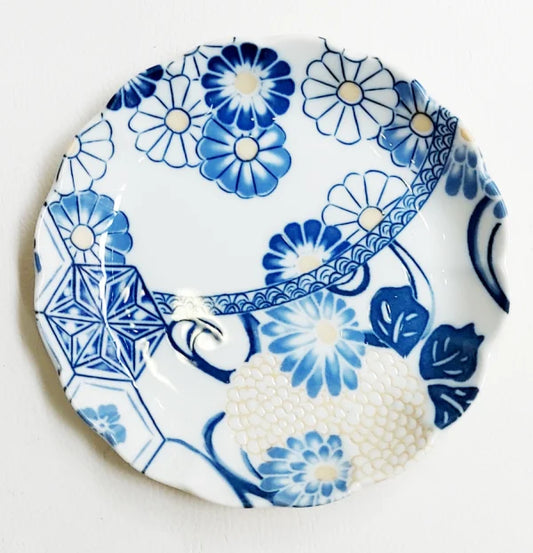 MINO YAKI vajilla japonesa porcelana artesanal AIGIKU