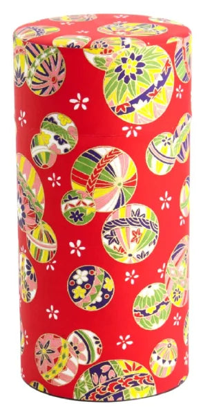 YUZEN WASHI latas almacenamiento té TEA CADDY