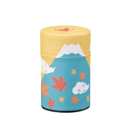 YUZEN WASHI moderno latas almacenamiento té TEA CADDY