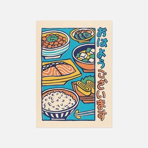 JAPÓN RETRO postales ilustradas originales A6