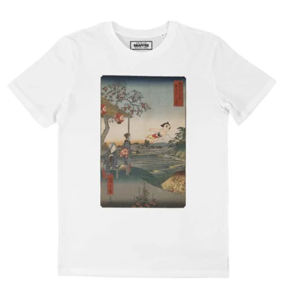 JAPÓN RETRO camiseta algodón orgánico estampada ANIME MANGA VIDEOJUEGO