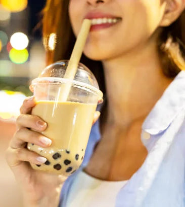 TÉ BOBA pajitas biodegradables CAÑA DE AZÚCAR