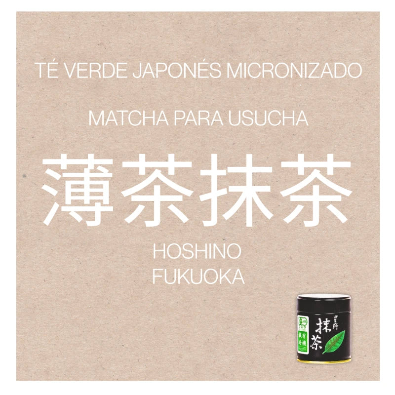 TÉ MATCHA CEREMONIAL origen único HOSHINO YAME 40 g