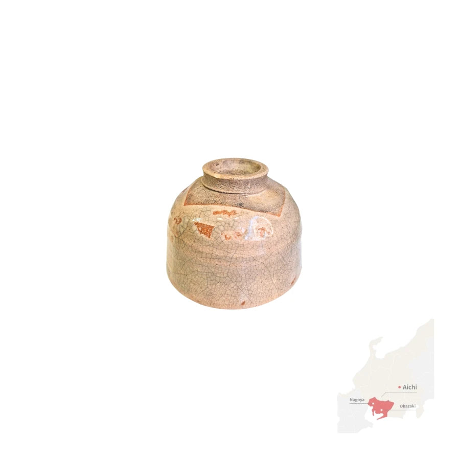 Ō IDO matcha chawan cerámica esmaltada craquelada KANNYŪ 300 ml