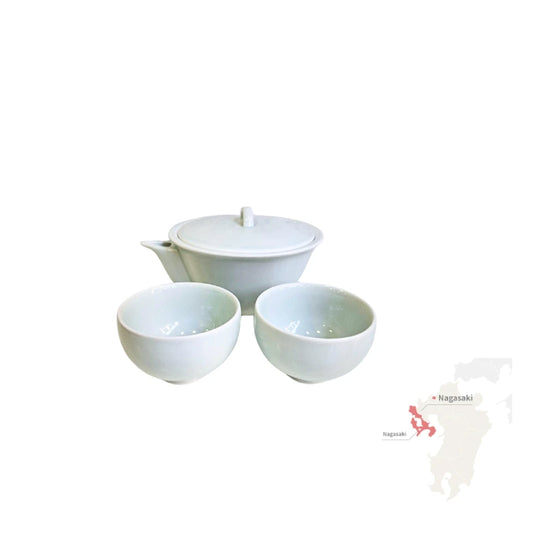 HASAMI YAKI tetera hōhin yunomi japonés sencha set NAGASAKI