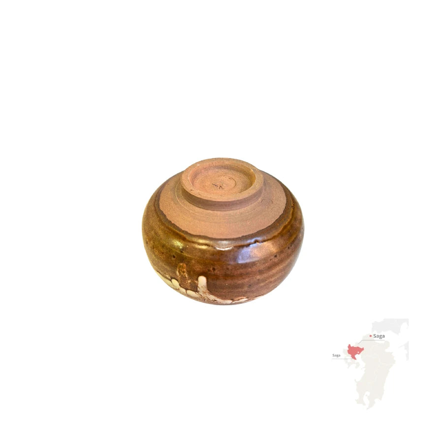 KARATSU YAKI matcha bol cuenco chawan Wa Nari SAGA 250 ml