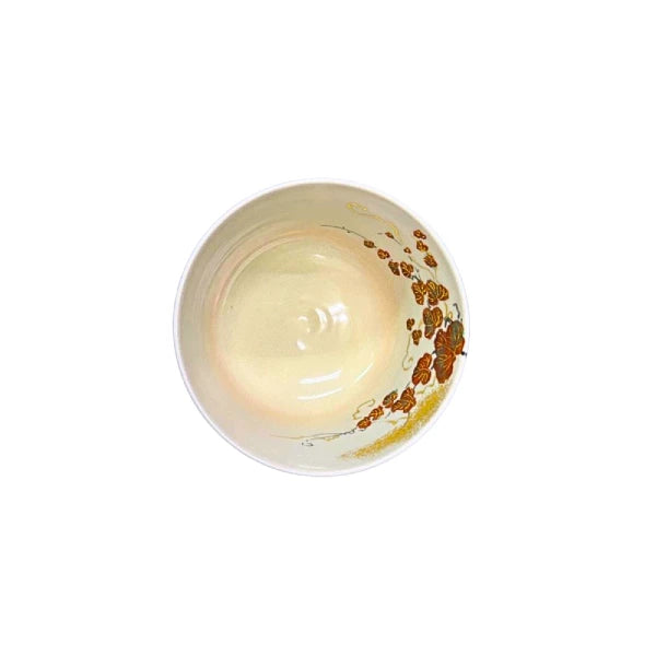 KYO YAKI bol chawan matcha japonés cerámica SHŌKŌ KATŌ 300 ml