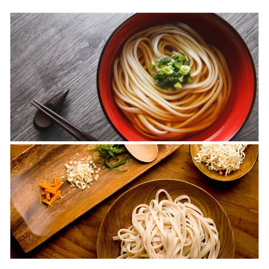 UDON auténticos fideos anchos japoneses de trigo KISHIMEN 450 g