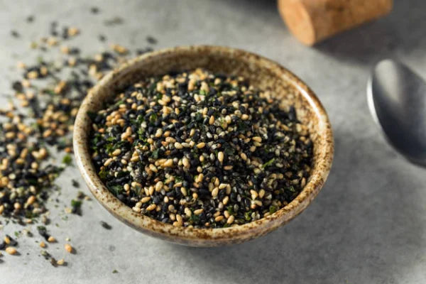 FURIKAKE japonés auténtico alga nori o wasabi NIHON KAISUI 50 g