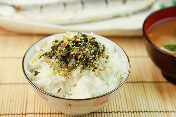 FURIKAKE japonés auténtico alga nori o wasabi NIHON KAISUI 50 g