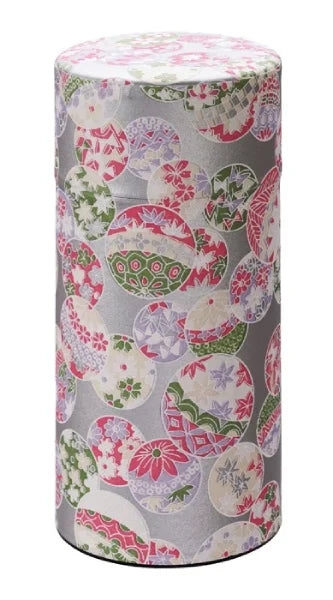 YUZEN WASHI latas almacenamiento té TEA CADDY