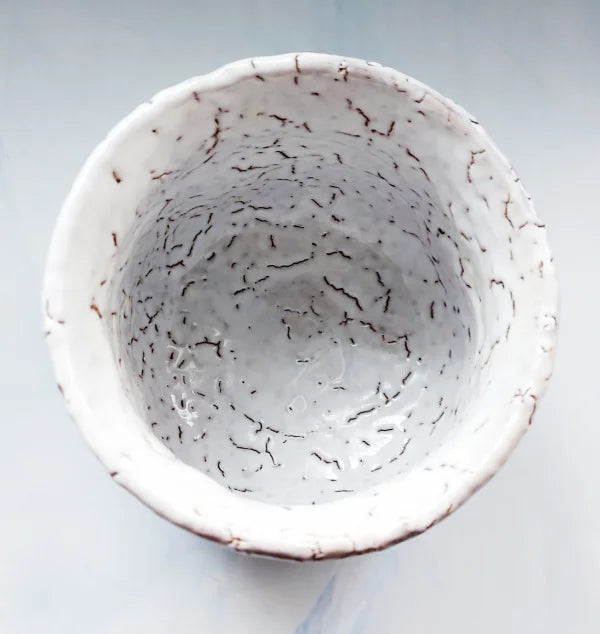 HAGI YAKI vaso yunomi cerámica esmaltado SHINO Kunisuke Nakahara 200 ml