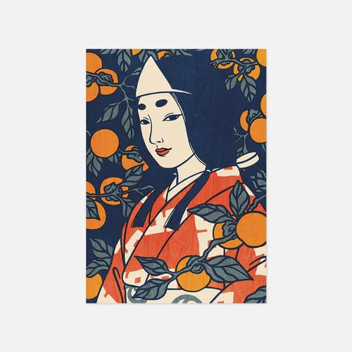 JAPÓN RETRO postales ilustradas originales A6