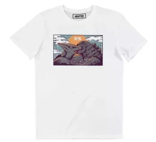 JAPÓN RETRO camiseta algodón orgánico estampada ANIME MANGA VIDEOJUEGO