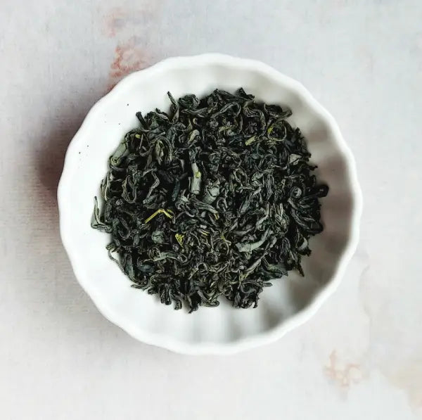 TÉ VERDE KAMAIRICHA procesado en wok MIYAZAKI 80 g