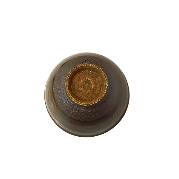 SETOYAKI MATCHA cuenco chawan tazón tenmoku KATO HIROSHIGE 300 ml