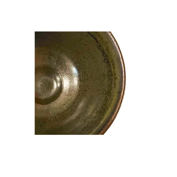 SETOYAKI MATCHA cuenco chawan tazón tenmoku KATO HIROSHIGE 300 ml