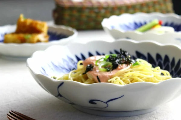 MINO YAKI vajilla japonesa porcelana artesanal KIKU