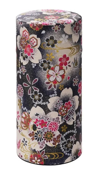 YUZEN WASHI latas almacenamiento té TEA CADDY