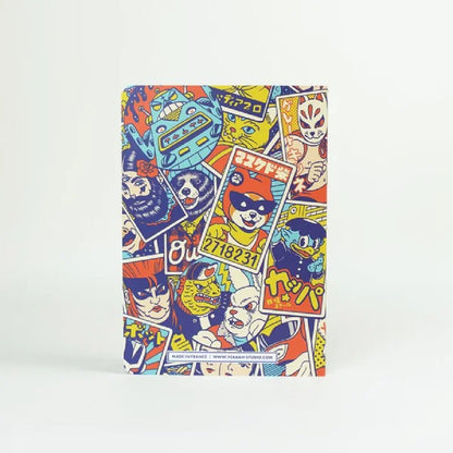 JAPÓN RETRO cuadernos chibi kawaii A5