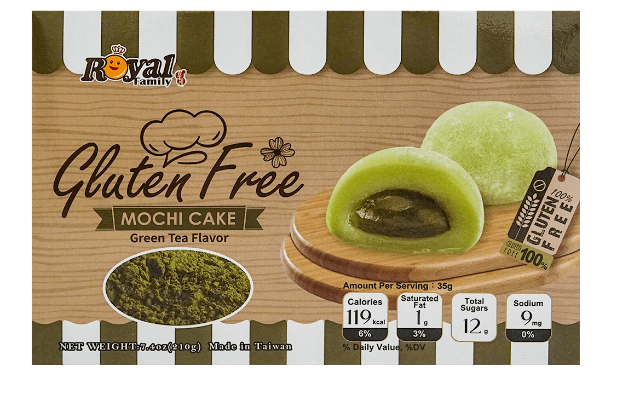 Mochis de té verde