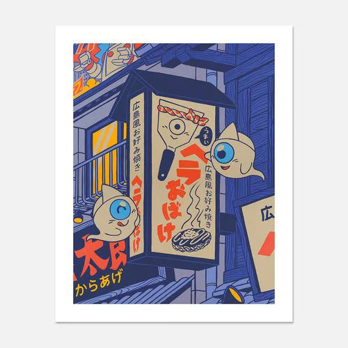 JAPÓN RETRO postales ilustradas originales A6