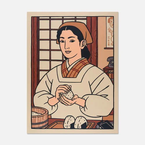 JAPÓN RETRO postales ilustradas originales A6