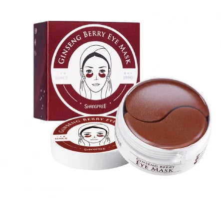 SHANGPREE parches hidrogel para ojos baya GINSENG 60 unidades