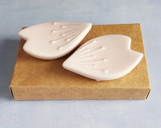 HASHIOKI soporte cerámica palillos pétalos SAKURA MINOYAKI