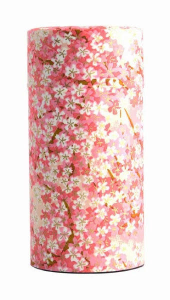 YUZEN WASHI latas almacenamiento té TEA CADDY