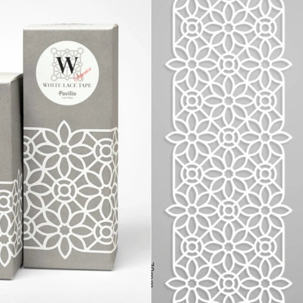 PAVILIO cinta decorativa adhesiva washi troquelada 70 mm