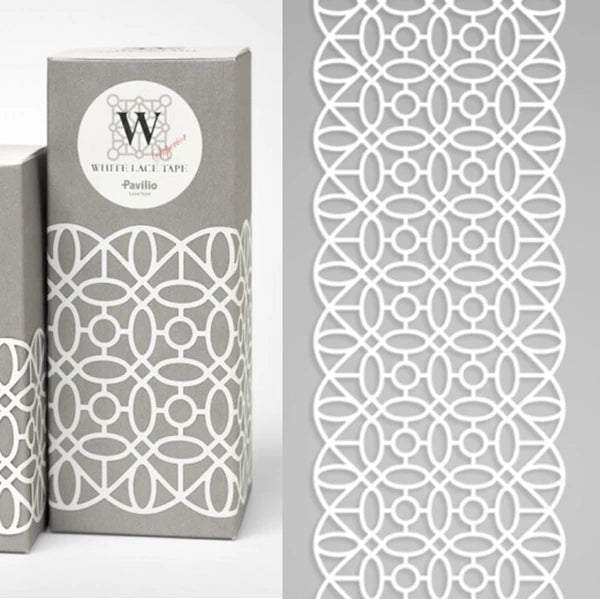 PAVILIO cinta decorativa adhesiva washi troquelada 70 mm