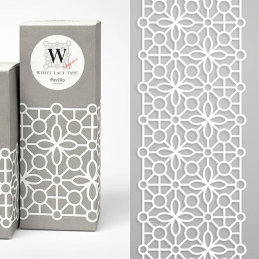 PAVILIO cinta decorativa adhesiva washi troquelada 70 mm