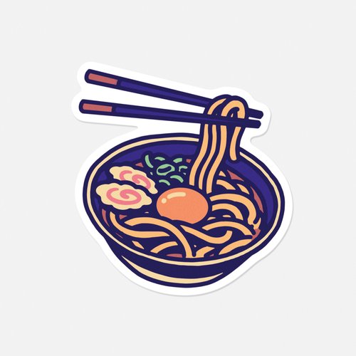 Pegatinas ilustraciones japonesas