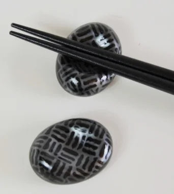 HASHIOKI soporte palillos cerámica esmaltada