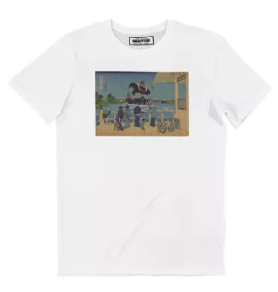 JAPÓN RETRO camiseta algodón orgánico estampada ANIME MANGA VIDEOJUEGO
