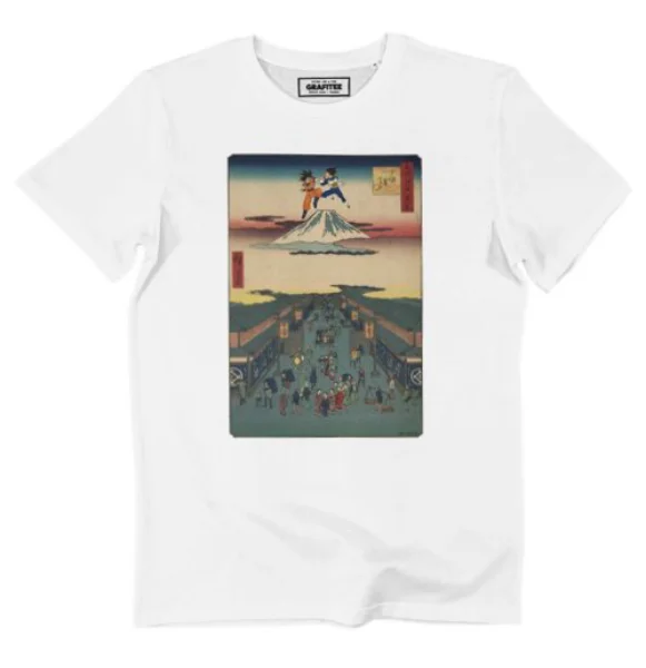 JAPÓN RETRO camiseta algodón orgánico estampada ANIME MANGA VIDEOJUEGO