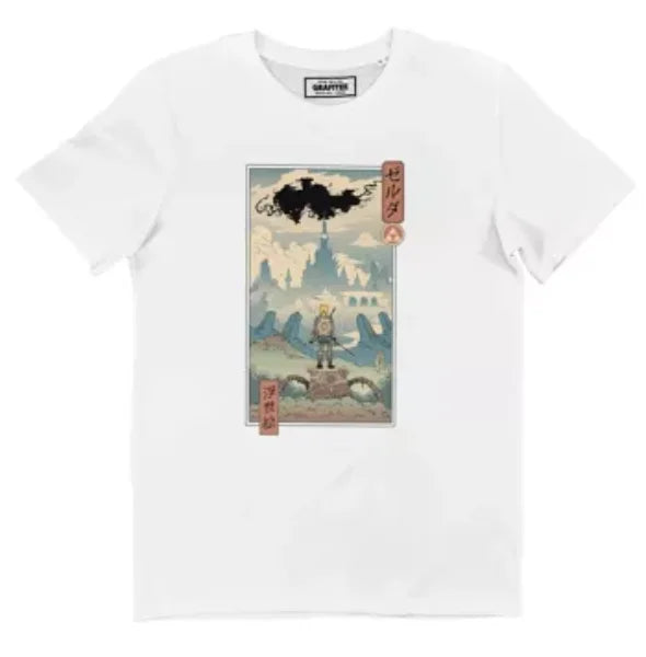 JAPÓN RETRO camiseta algodón orgánico estampada ANIME MANGA VIDEOJUEGO