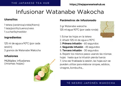 TÉ NEGRO JAPONÉS Yakushima wakocha 100 gr
