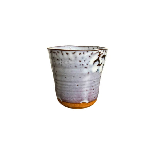 HAGI YAKI vaso yunomi cerámica esmaltada ODAIBA 200 ml