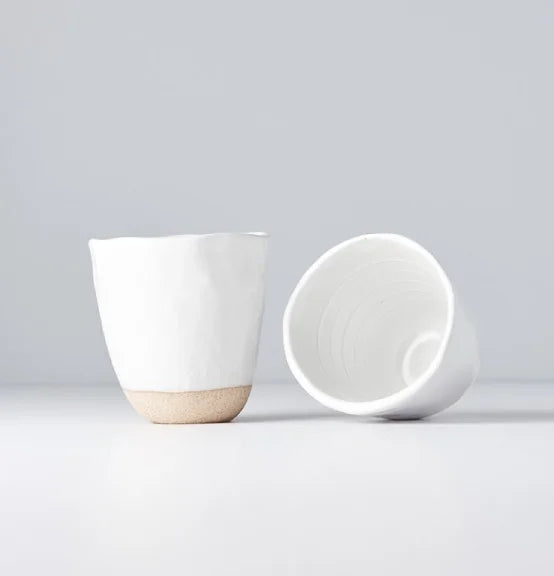 MINOYAKI yunomi vaso borde irregular 180 ml GIFU