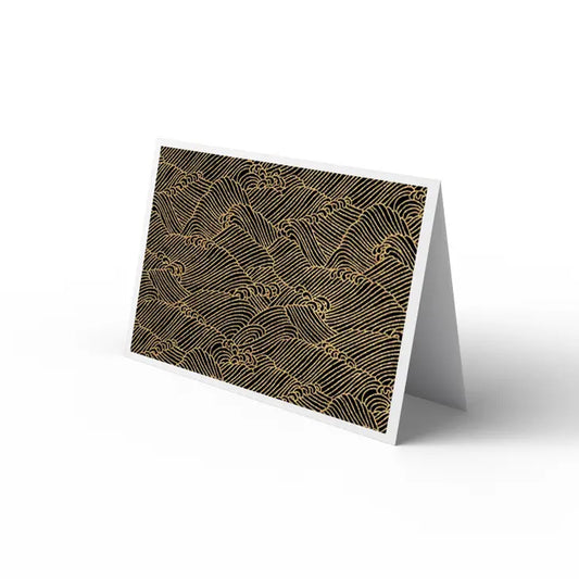 YUZEN WASHI tarjeta felicitación sin mensaje papel morera JAPONÉS