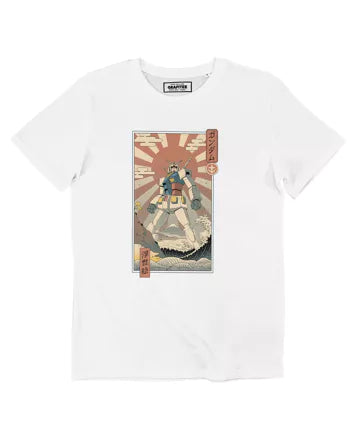 JAPÓN RETRO camiseta algodón orgánico estampada ANIME MANGA VIDEOJUEGO