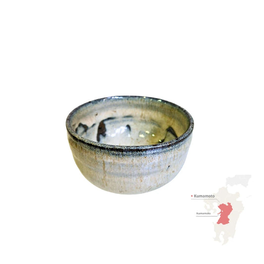 SHODAI YAKI matcha chawan japonés cerámica madara KUMAMOTO 250 ml